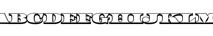 Federal Bureau 12 Regular Font UPPERCASE