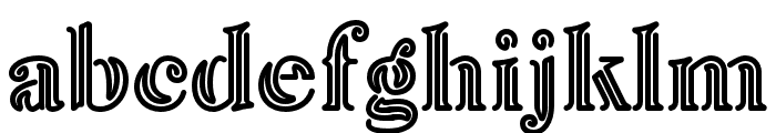Feneon Bold Font LOWERCASE