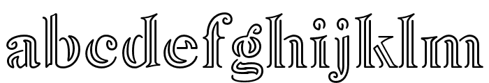 Feneon Light Font LOWERCASE