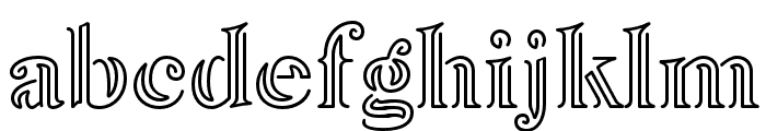 Feneon Regular Font LOWERCASE