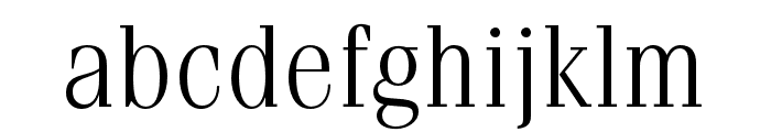 Fenice Pro ITC Light Font LOWERCASE