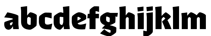 Ferryman Bold Font LOWERCASE