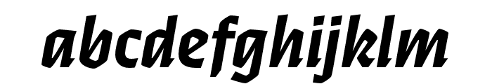 Ferryman Medium Italic Font LOWERCASE