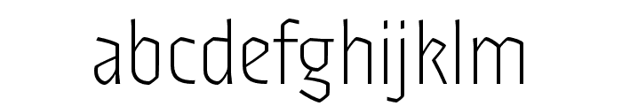 Ferryman Thin Font LOWERCASE