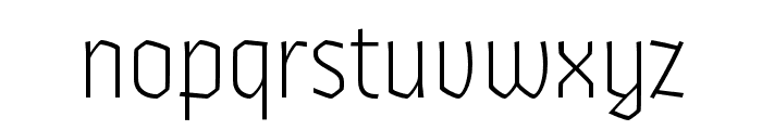 Ferryman Thin Font LOWERCASE