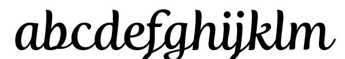 Fertigo Pro Script Regular Font LOWERCASE
