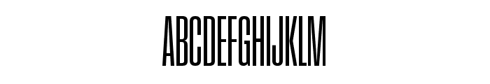 Field Gothic No.14 Demi XXXCond Font UPPERCASE