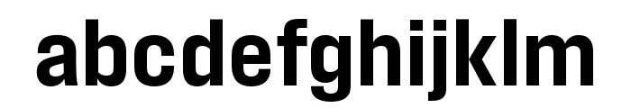 Field Gothic No.54 Demi Compact Font LOWERCASE