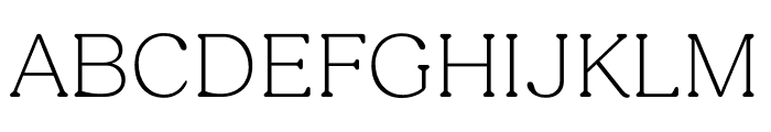 Fields Extra Light Font UPPERCASE