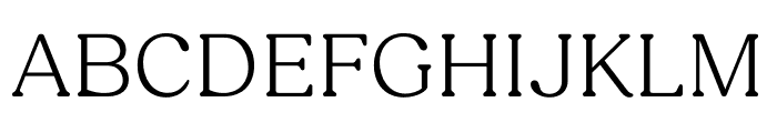 Fields Light Font UPPERCASE