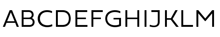 Fieldwork Geo Light Font UPPERCASE