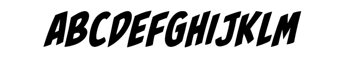 Fight to the Finish BB Bold Italic Font LOWERCASE