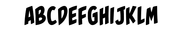 Fight to the Finish BB Bold Font LOWERCASE