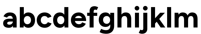 Figtree Bold Font LOWERCASE