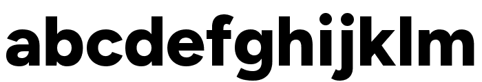 Figtree Extra Bold Font LOWERCASE