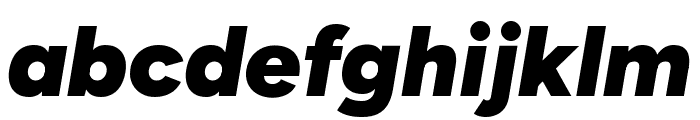 Figtree Heavy Italic Font LOWERCASE