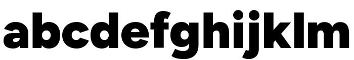 Figtree Heavy Font LOWERCASE