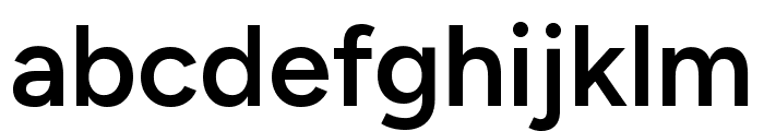 Figtree Semibold Font LOWERCASE