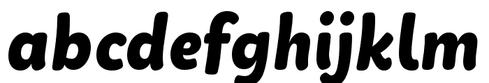 Fillip Bold Italic Font LOWERCASE