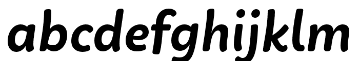 Fillip Medium Italic Font LOWERCASE