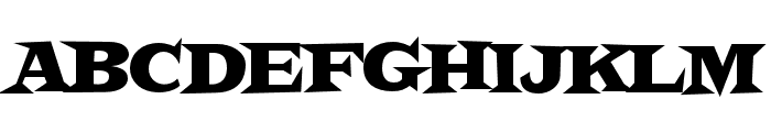 Filmotype Potomac Regular Font UPPERCASE