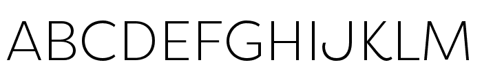 Filson Pro Light Font UPPERCASE