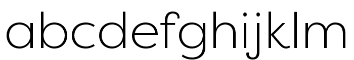 Filson Pro Light Font LOWERCASE
