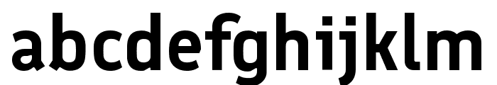 Finlandica Semibold Font LOWERCASE