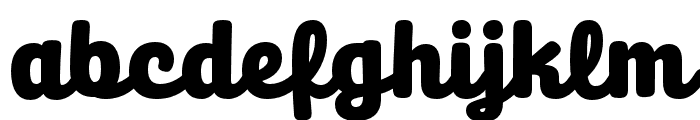 Finlay Black Font LOWERCASE
