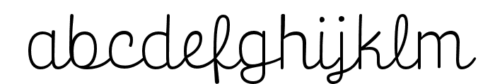 Finlay Light Font LOWERCASE
