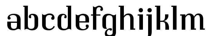 Firdevs Regular Font LOWERCASE
