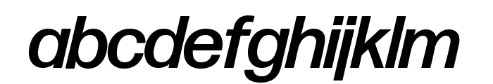 Forma DJR Banner Medium Italic Font LOWERCASE
