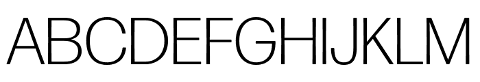 Forma DJR Deck Light Font UPPERCASE