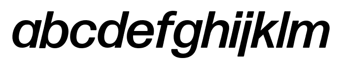 Forma DJR Deck Medium Italic Font LOWERCASE