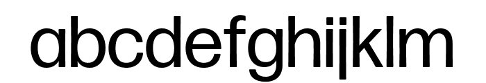 Forma DJR Deck Regular Font LOWERCASE