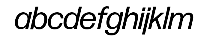 Forma DJR Display Italic Font LOWERCASE
