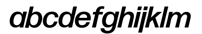 Forma DJR Display Medium Italic Font LOWERCASE