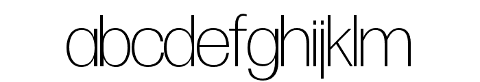 Forma DJR Greek Display Extra Light Font LOWERCASE