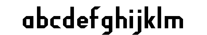 Fragile Bombers Regular Font LOWERCASE