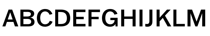 Franklin Gothic ATF Medium Font UPPERCASE
