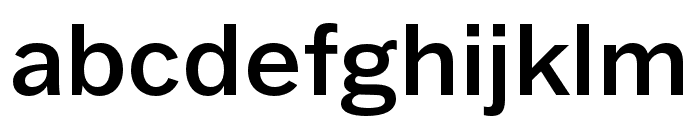Franklin Gothic ATF Medium Font LOWERCASE