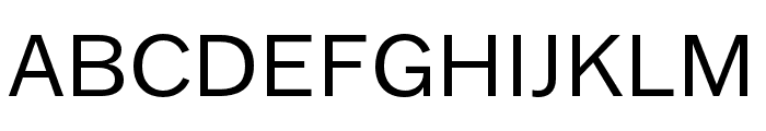 Franklin Gothic ATF Regular Font UPPERCASE