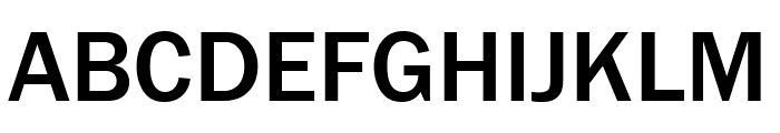 FranklinGothic URW Cond Medium Font UPPERCASE