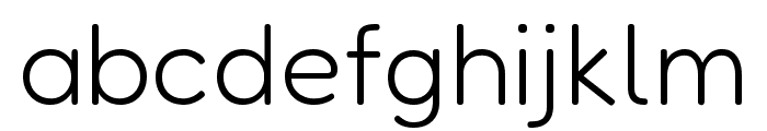 Fredoka Light Font LOWERCASE