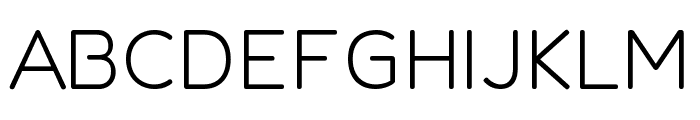 Fredoka Variable Light Font UPPERCASE