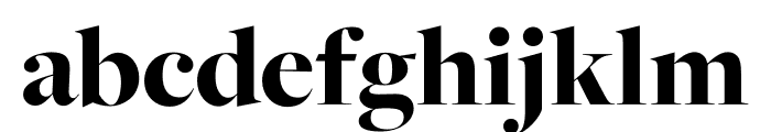 FreightBig Pro Black Font LOWERCASE