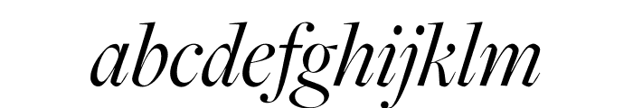 FreightBig Pro Book Italic Font LOWERCASE