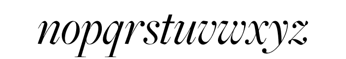 FreightDisp Pro Book Italic Font LOWERCASE