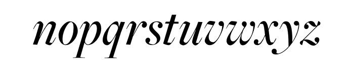 FreightDisp Pro Medium Italic Font LOWERCASE