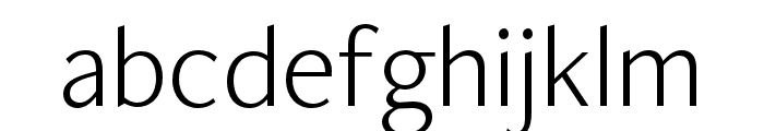 FreightNeo Pro Light Font LOWERCASE
